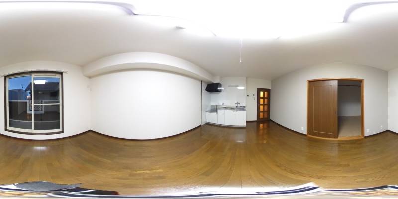 パノラマ画像リビング