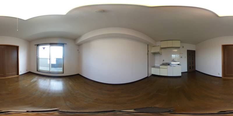 パノラマ画像リビング