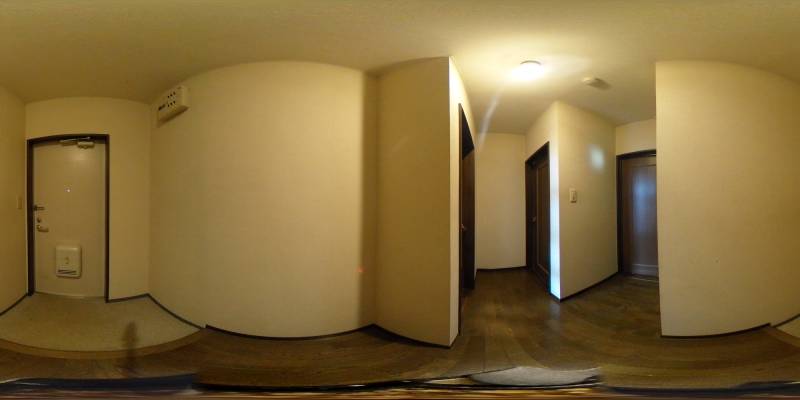 パノラマ画像玄関