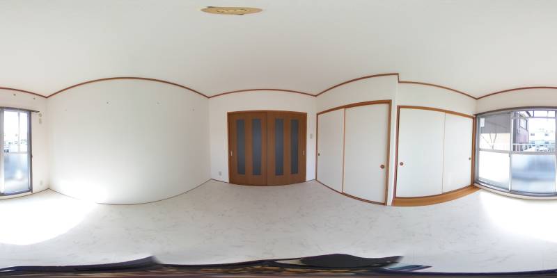 パノラマ画像洋室