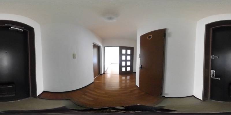 パノラマ画像玄関