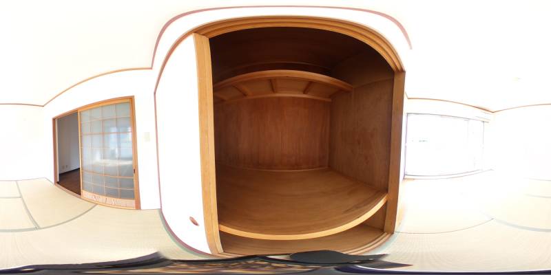 パノラマ画像収納