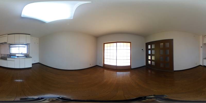 パノラマ画像リビング