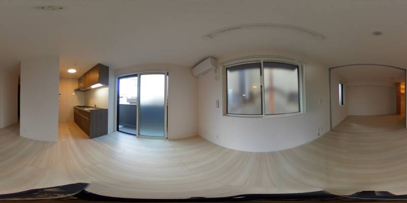 パノラマ画像洋室