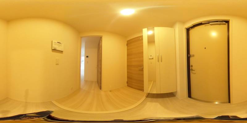 パノラマ画像玄関