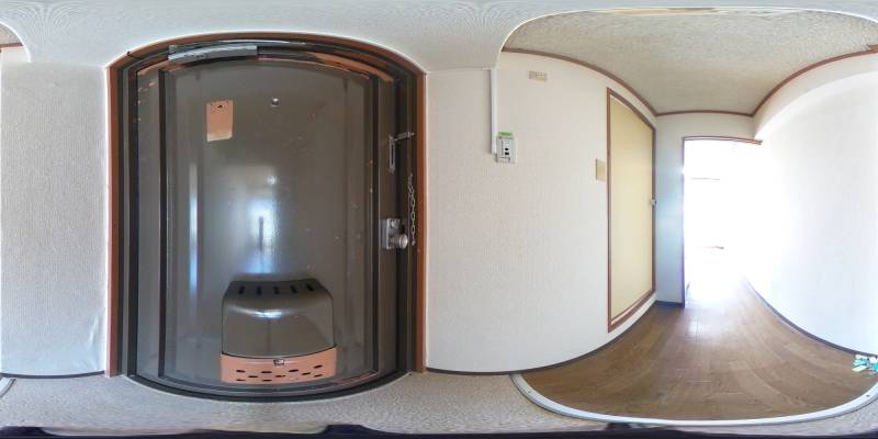 パノラマ画像玄関