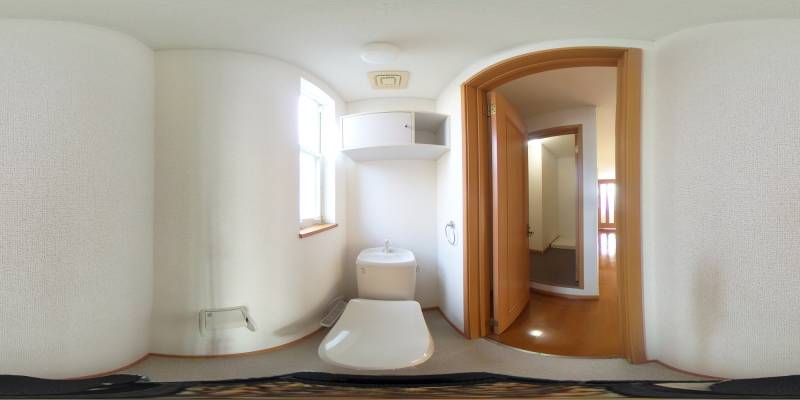 パノラマ画像トイレ