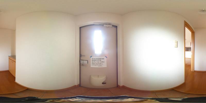 パノラマ画像玄関