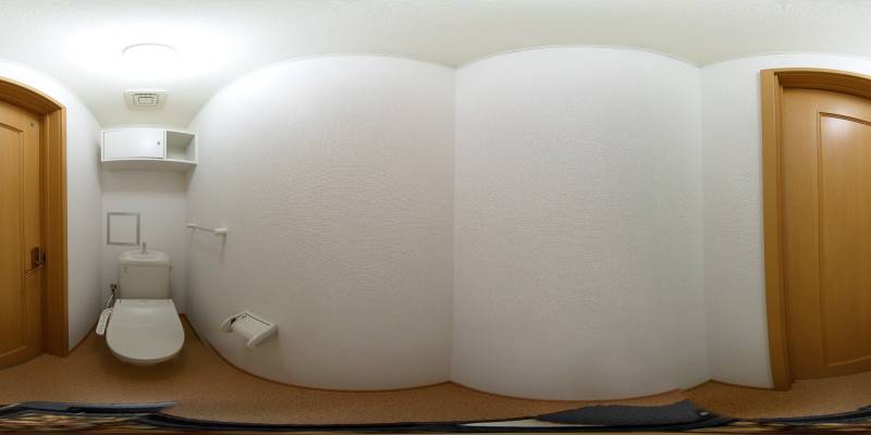 パノラマ画像トイレ