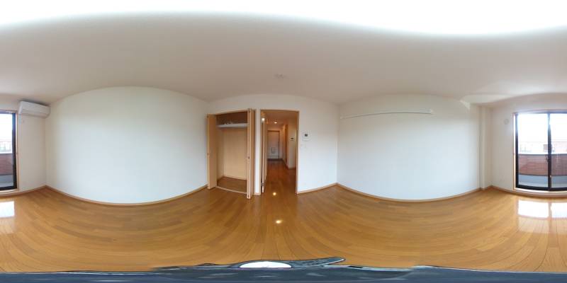 パノラマ画像洋室