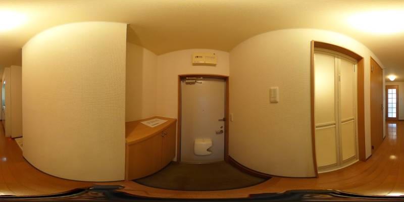 パノラマ画像玄関