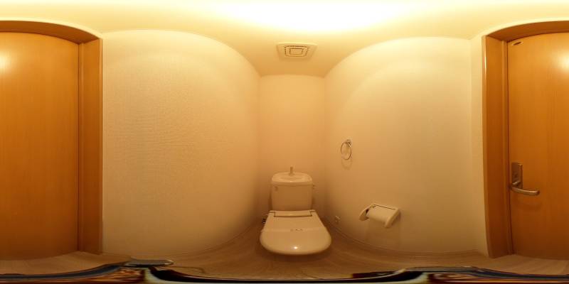 パノラマ画像トイレ