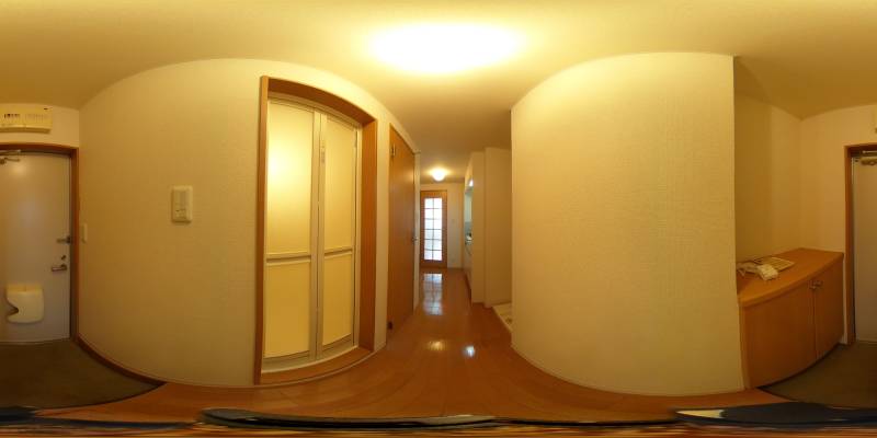 パノラマ画像玄関