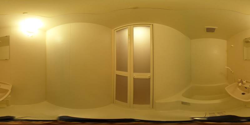 パノラマ画像バスルーム