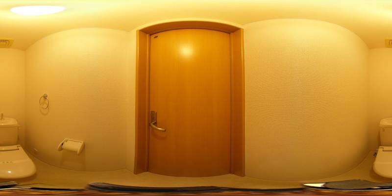 パノラマ画像トイレ