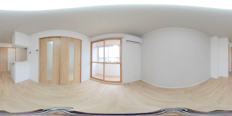 パノラマ画像リビング