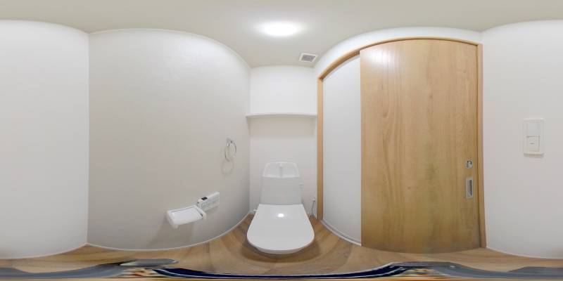 パノラマ画像トイレ