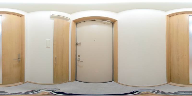 パノラマ画像玄関