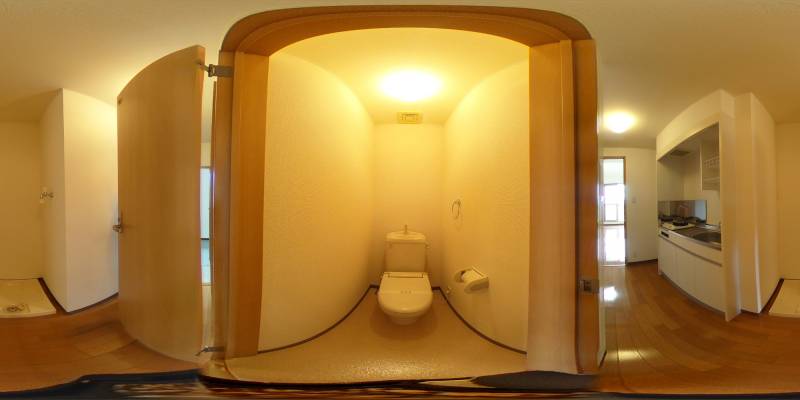 パノラマ画像トイレ