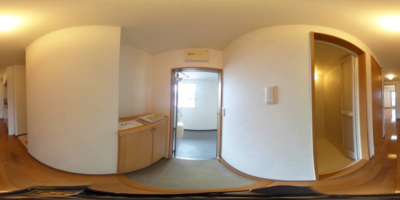 パノラマ画像玄関