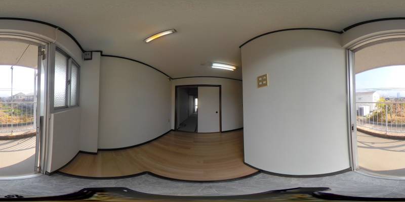 パノラマ画像玄関