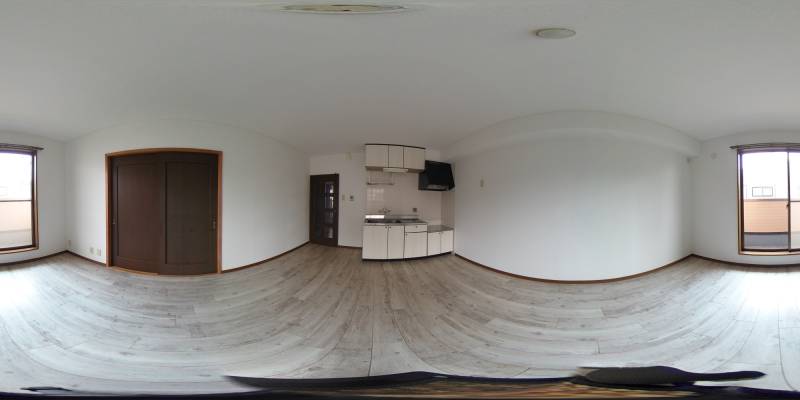 パノラマ画像リビング