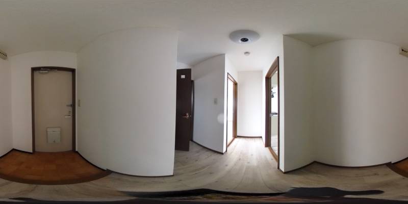 パノラマ画像玄関