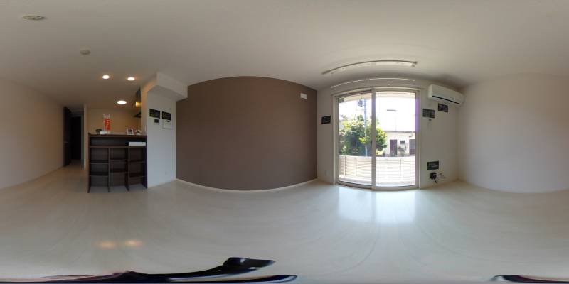 パノラマ画像リビング