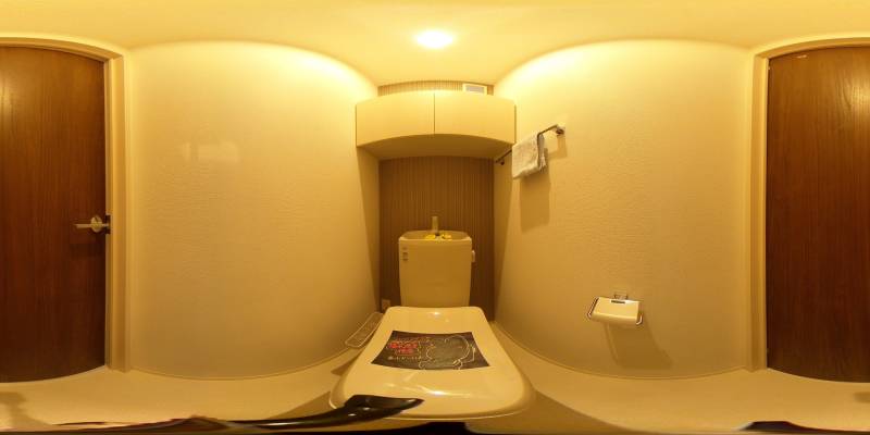 パノラマ画像トイレ