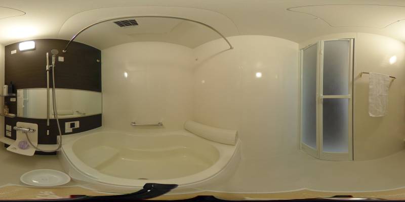 パノラマ画像バスルーム