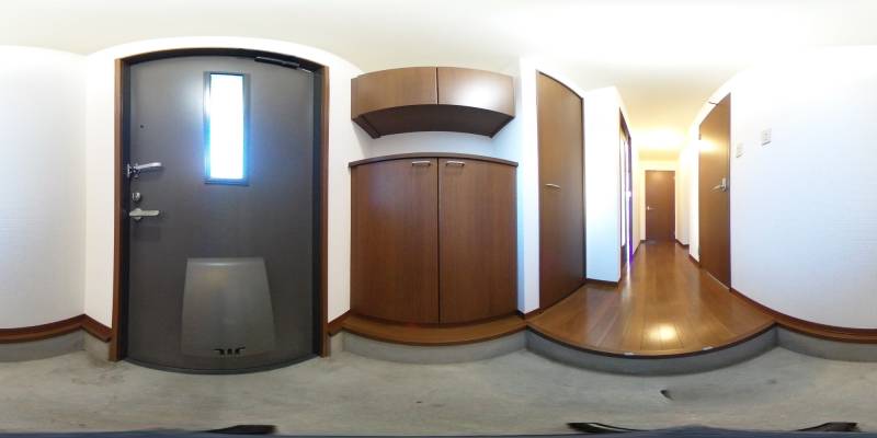 パノラマ画像玄関