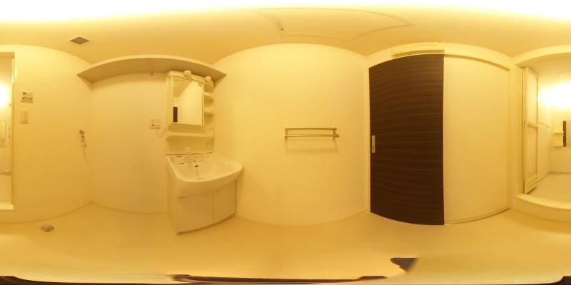 パノラマ画像洗面所