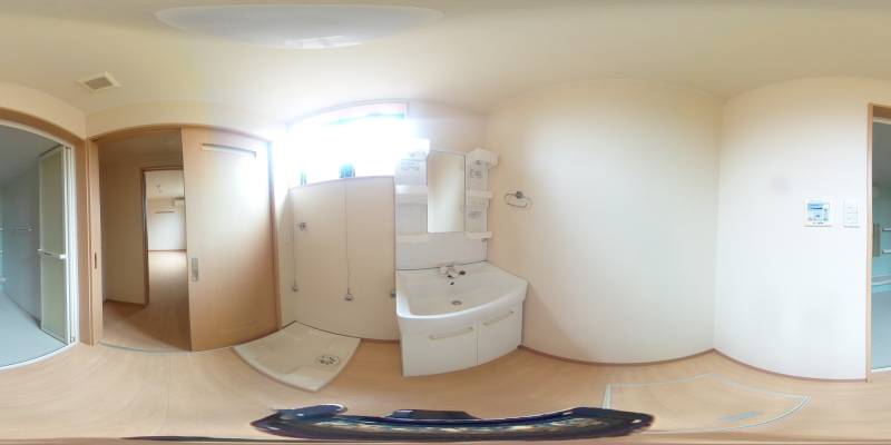 パノラマ画像洗面所