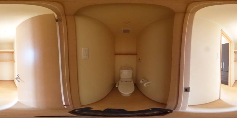 パノラマ画像トイレ