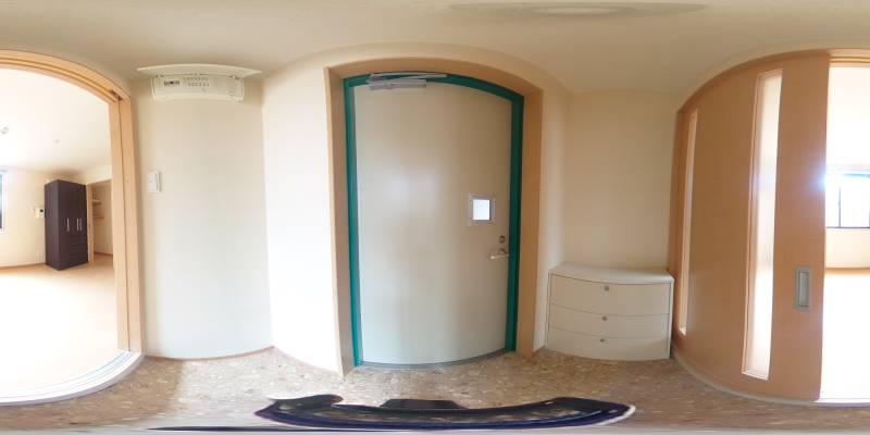 パノラマ画像玄関