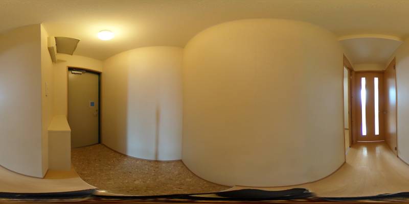 パノラマ画像玄関