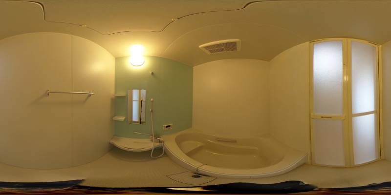 パノラマ画像バスルーム