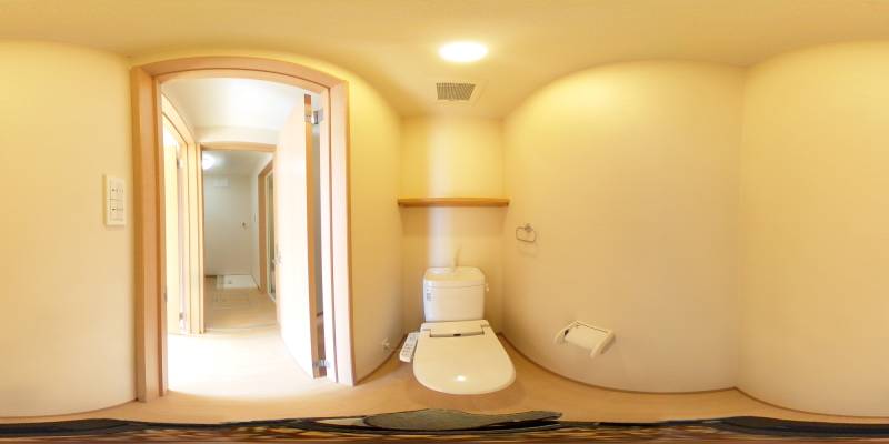 パノラマ画像トイレ