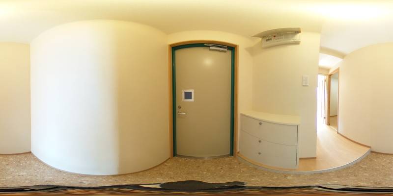 パノラマ画像玄関