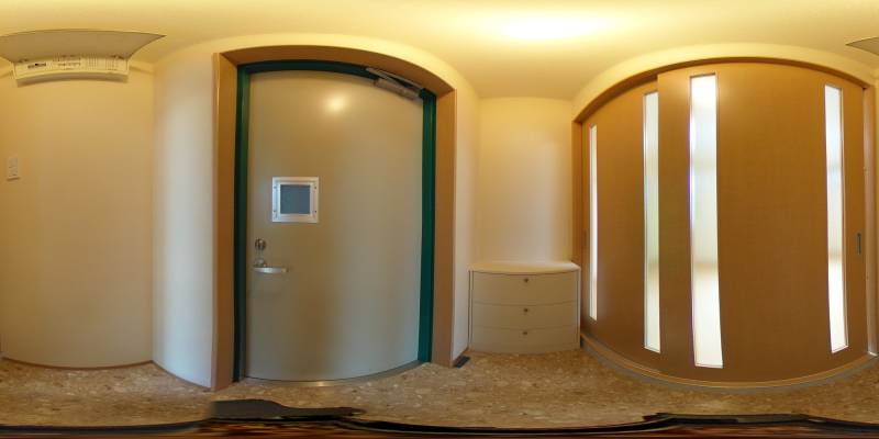 パノラマ画像玄関