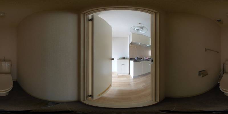 パノラマ画像トイレ