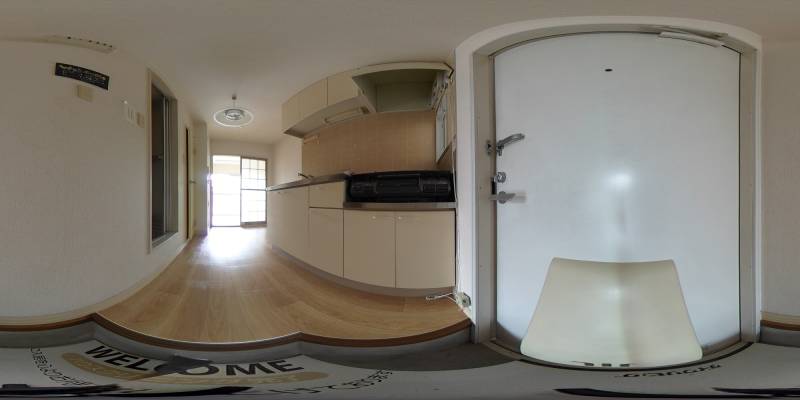 パノラマ画像玄関