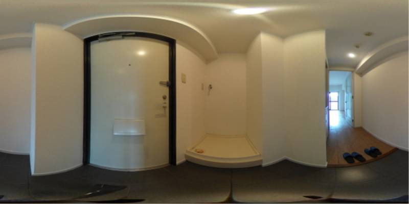 パノラマ画像玄関