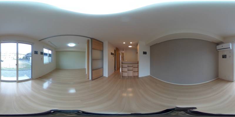 パノラマ画像リビング