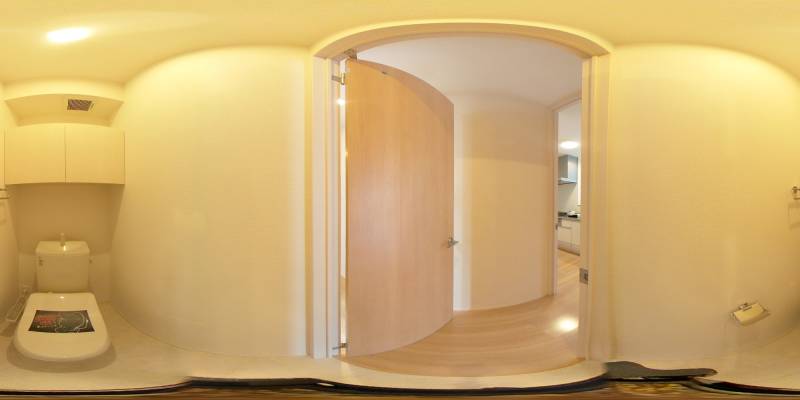 パノラマ画像トイレ