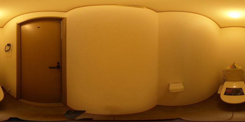 パノラマ画像トイレ