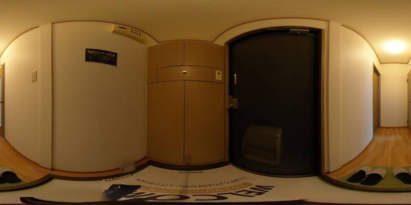 パノラマ画像玄関