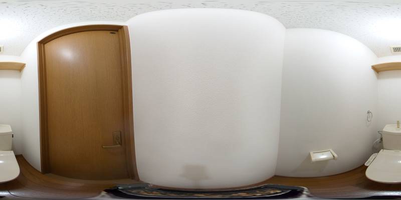 パノラマ画像トイレ