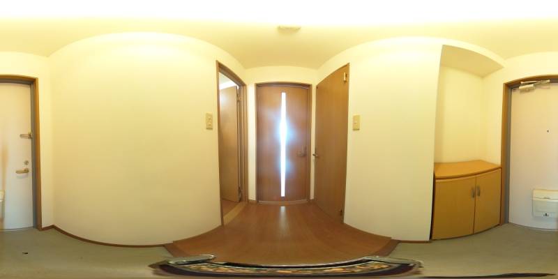 パノラマ画像玄関