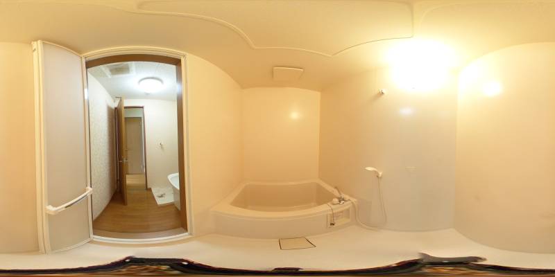 パノラマ画像バスルーム